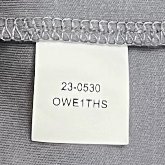 M.M. LAFLEUR The Owen T-Shirt Organic Pima Cotton Blue Gray Size Medium - Picture 10 of 10